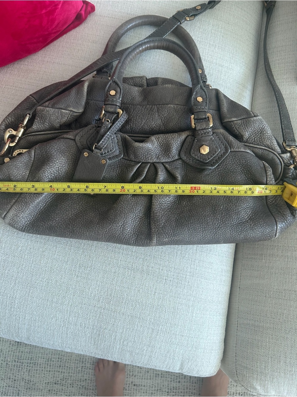 Vintage Marc Jacobs Classic Q Shoulder Bag with Removable Strap - Picture 10 of 12